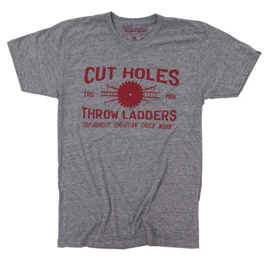 Cut Holes, Throw Ladders - Heather Gray