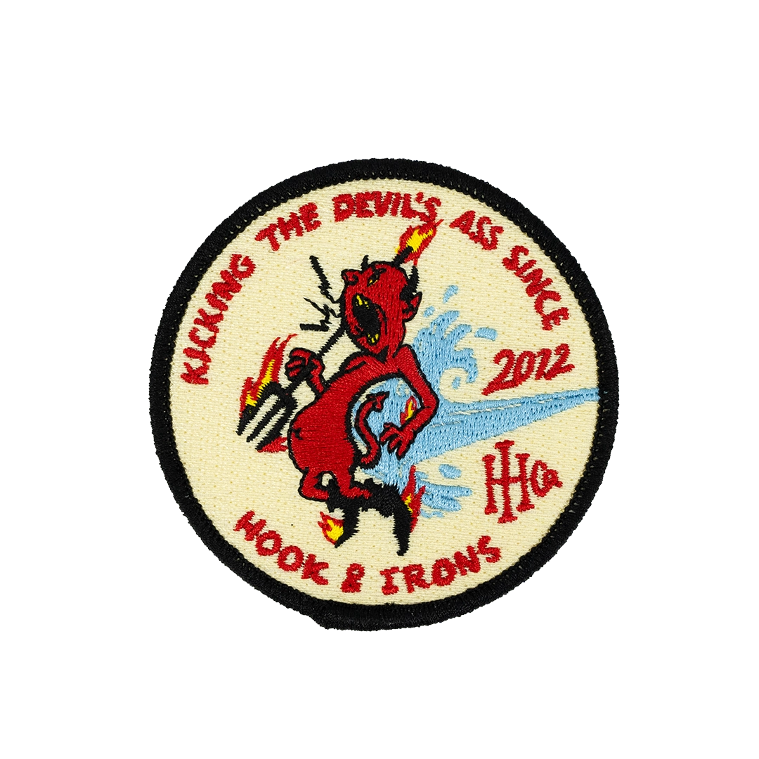 Devil Brings Work Firefighter Patch