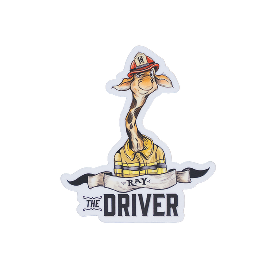 Zoo Crew “Ray” The Driver - Sticker
