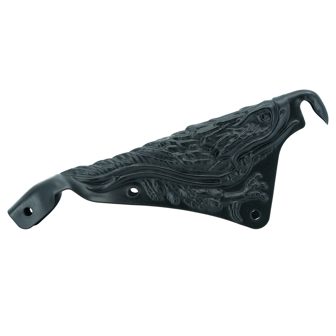 Firefighter Helmet Finial - Blacked Out