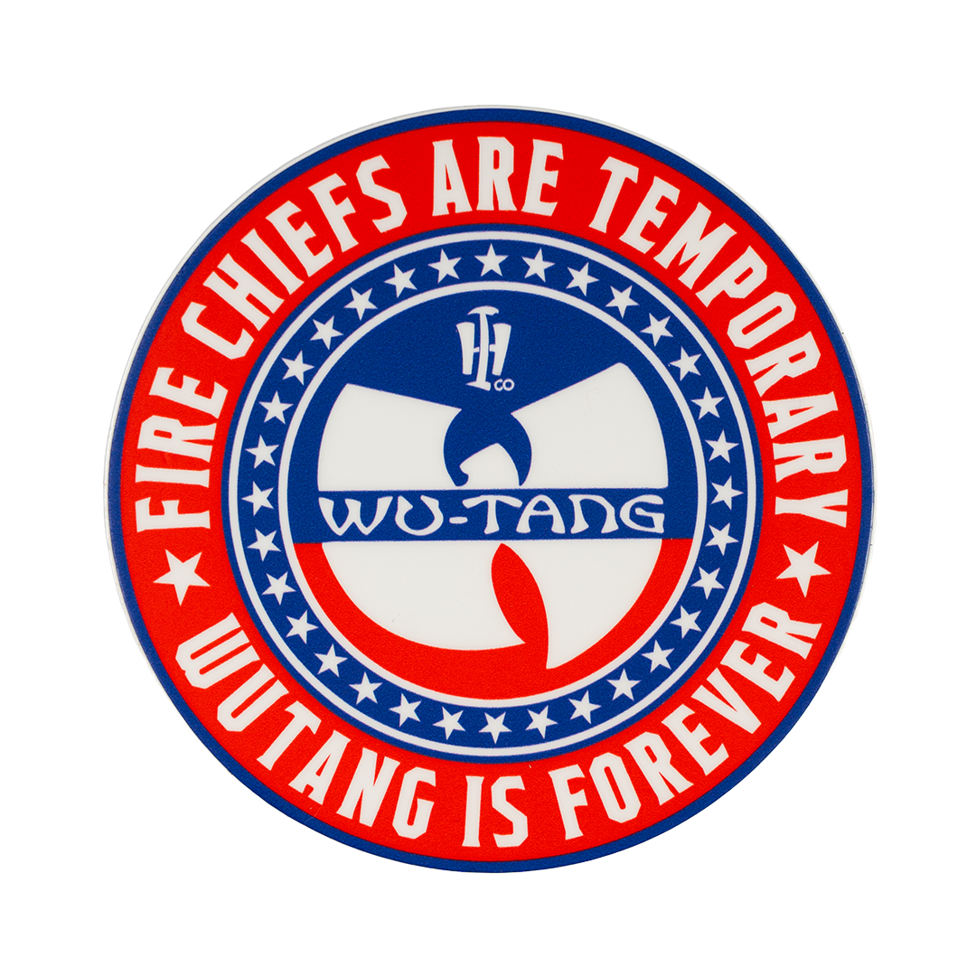 Fire Chiefs Are Temporary- Circle Sticker