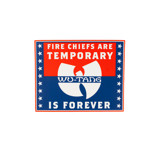 Fire Chiefs Are Temporary- Rectangular Sticker