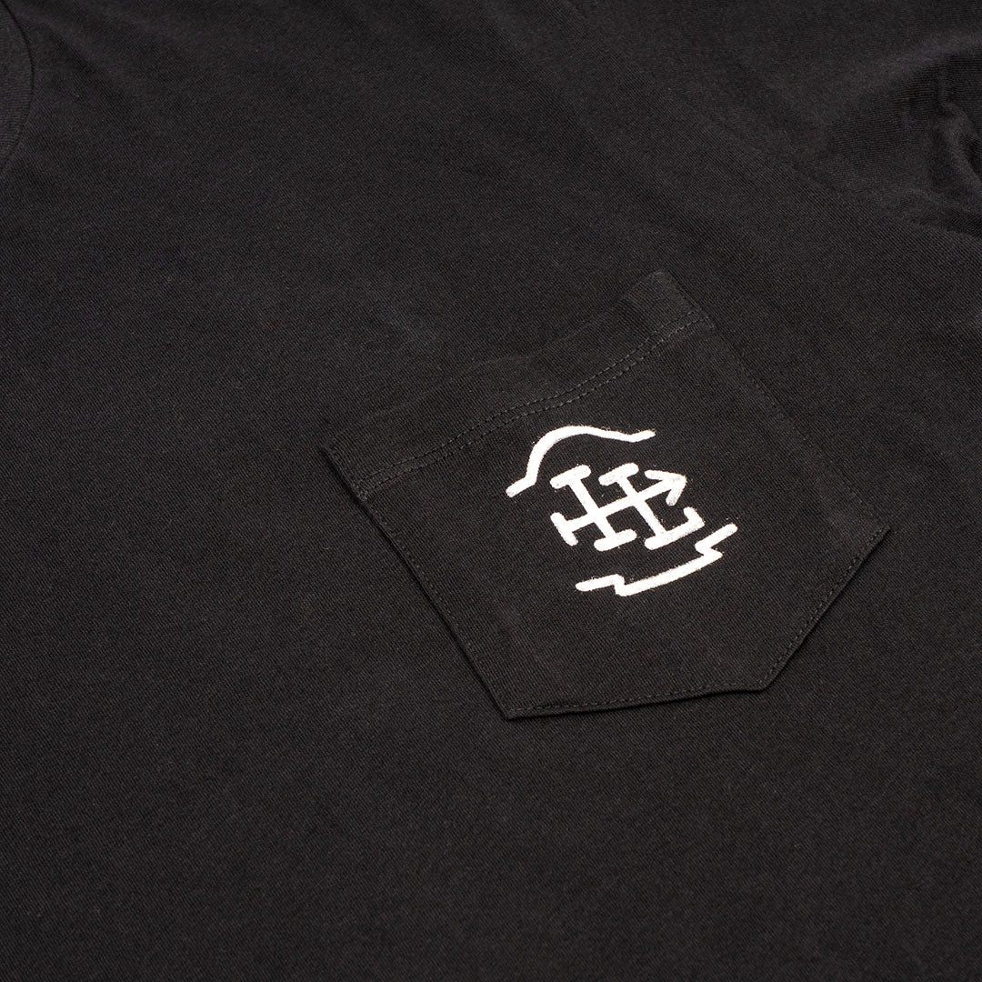 Forged in Fire - Black Pocket Tee