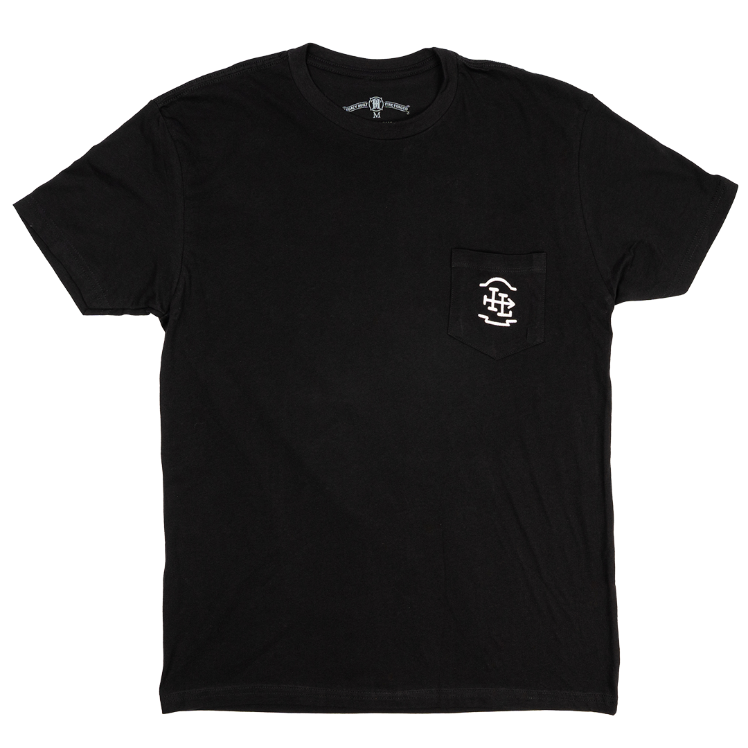 Forged in Fire - Black Pocket Tee