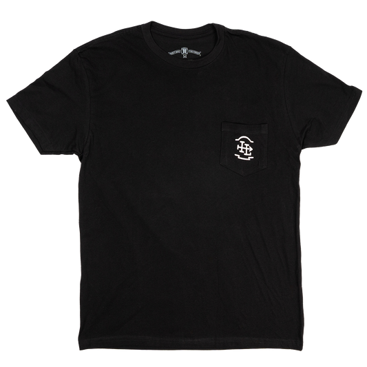 Forged in Fire - Black Pocket Tee