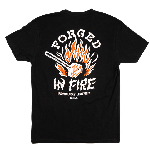 Forged in Fire - Black Pocket Tee