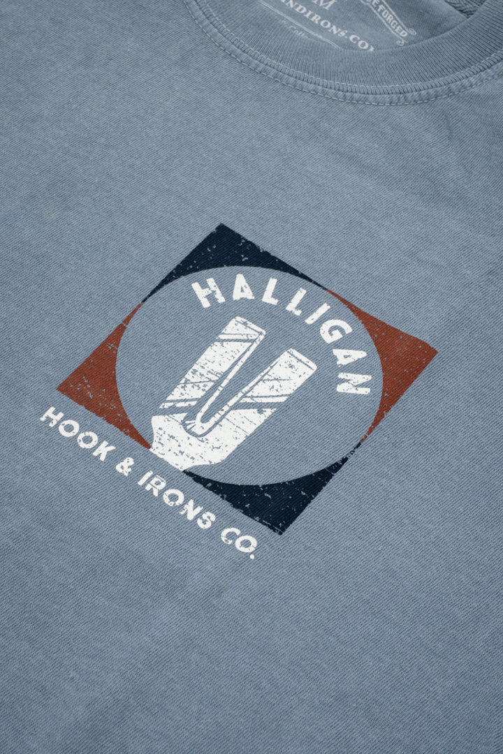 Firefighter T-Shirt (Denim) | Model: Halligan