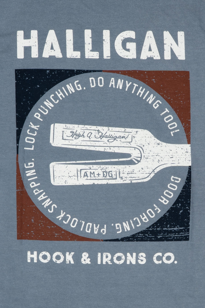 Firefighter T-Shirt (Denim) | Model: Halligan