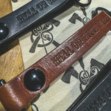 Leather Key Fob - Hell Or Highwater - Asheville FD Preorder