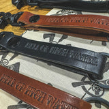 Leather Key Fob - Hell Or Highwater - Asheville FD Preorder