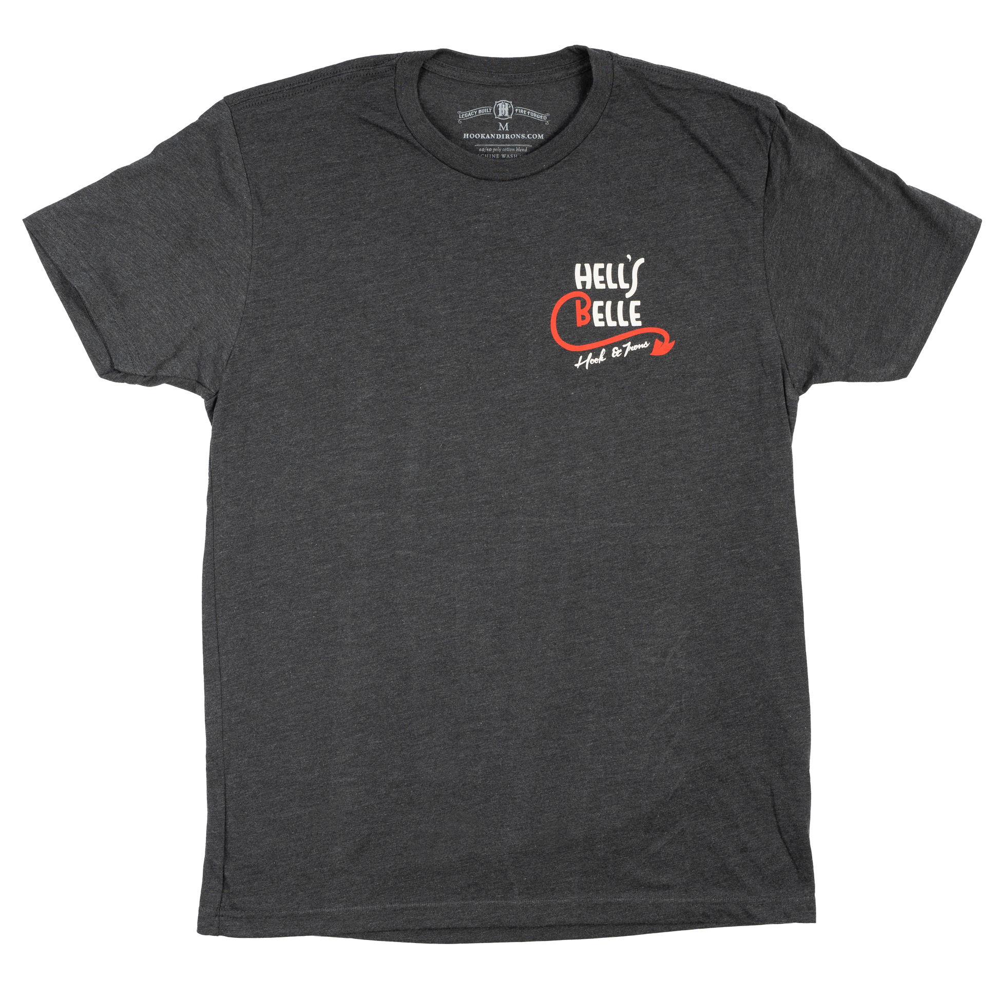 Firefighter T-Shirt (Charcoal) | Model: Hell's Belle