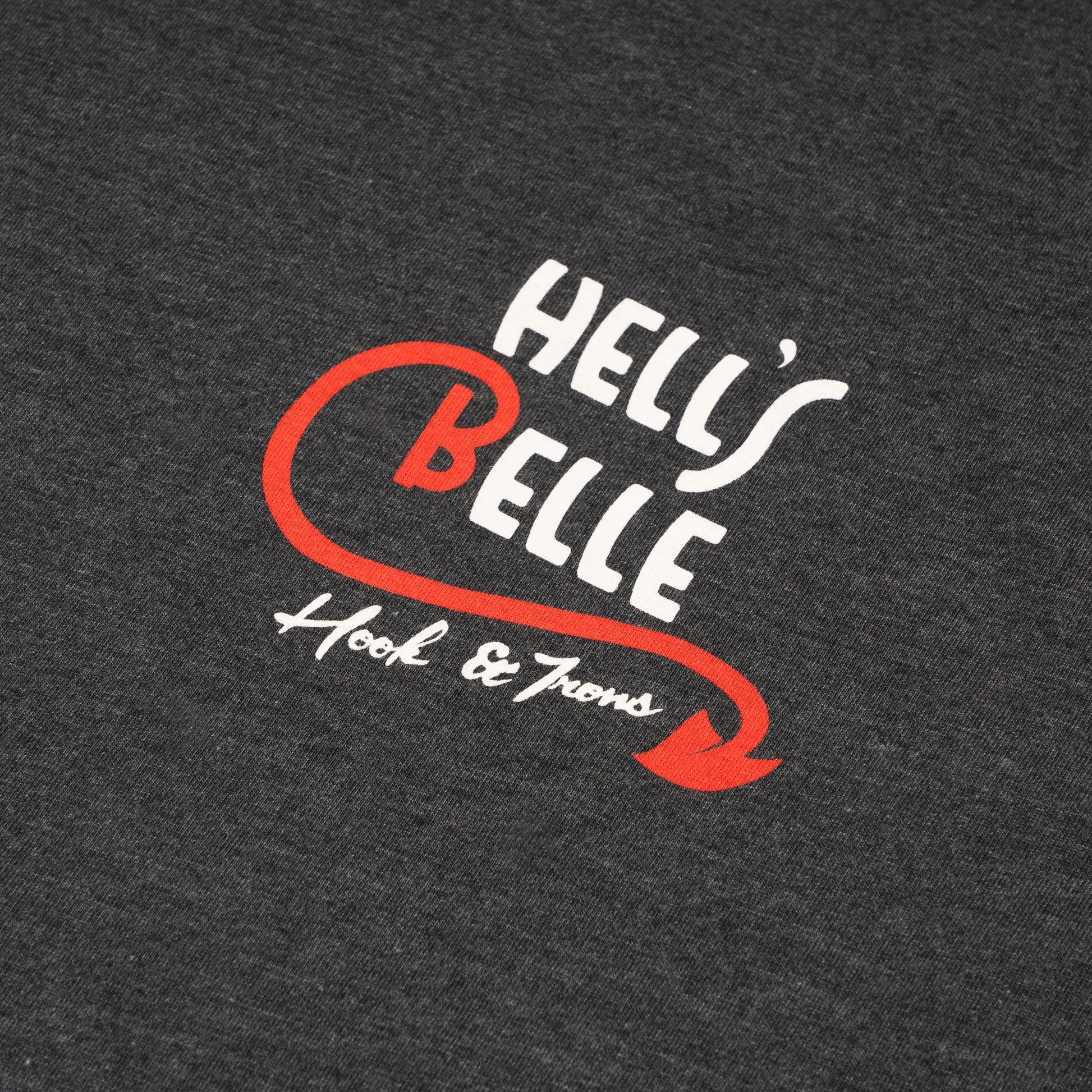 Firefighter T-Shirt (Charcoal) | Model: Hell's Belle