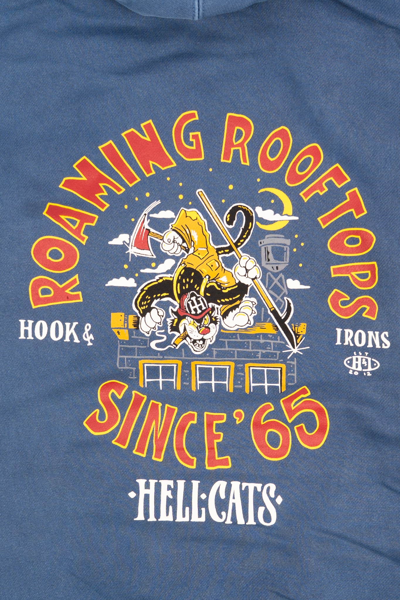 Hell Cat - Indigo Hoodie