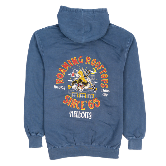 Hell Cat - Indigo Hoodie