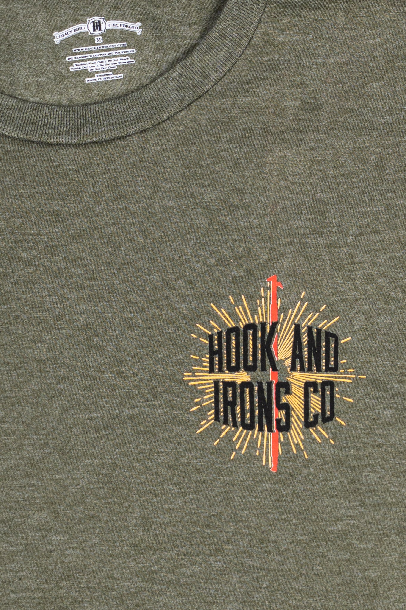 The Flag Bearer- OD Green Tee