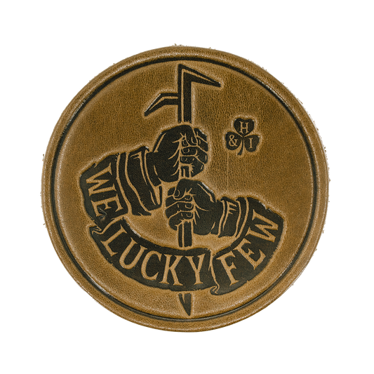 We Lucky Few Leather Coasters - Set of 4