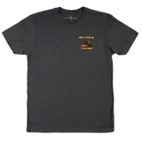 Firefighter T-Shirt (Charcoal) | Model: If It Ain't Leather
