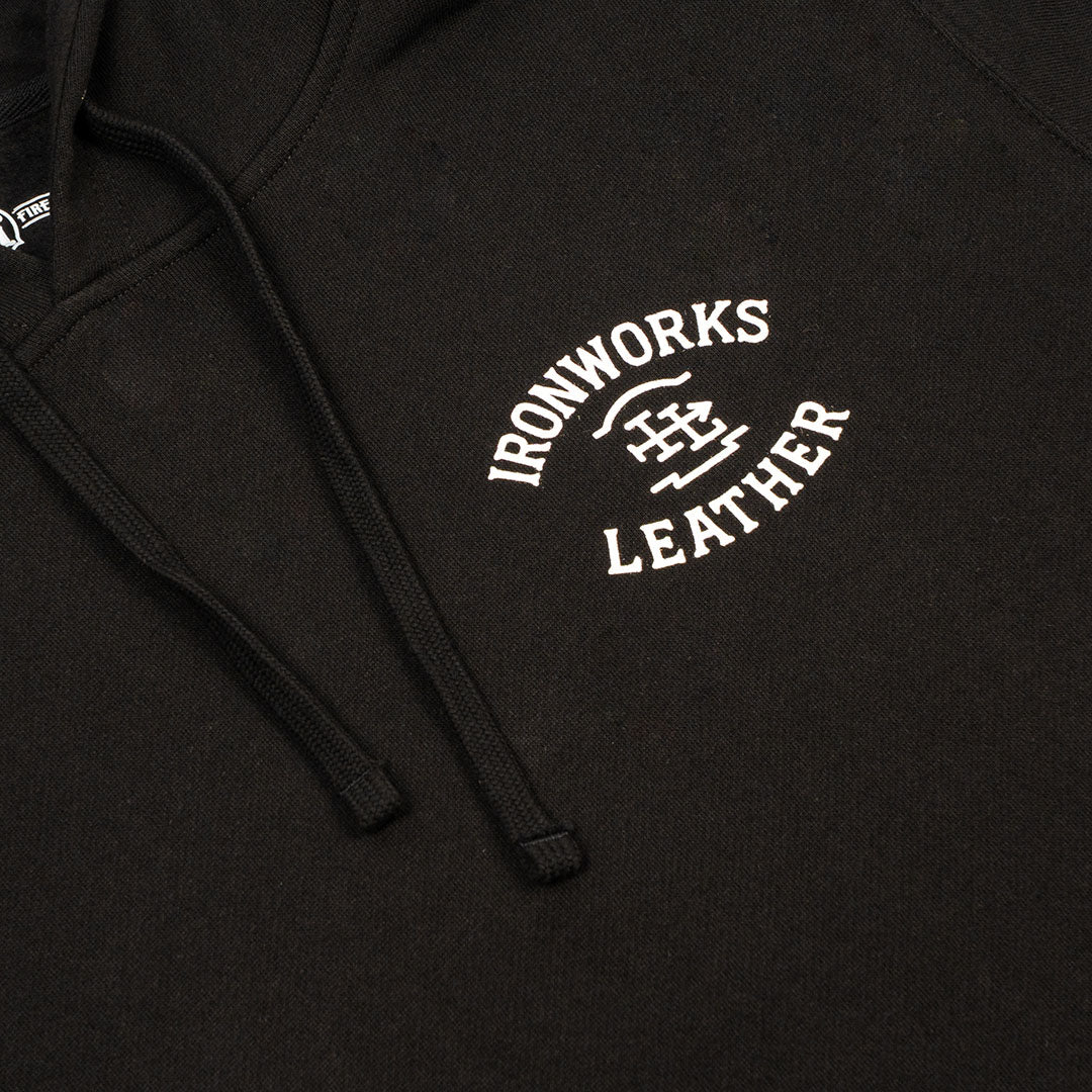 Ironworks Leather Hoodie