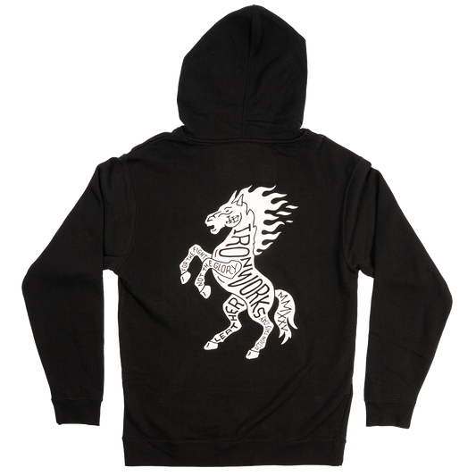 Ironworks Leather Hoodie