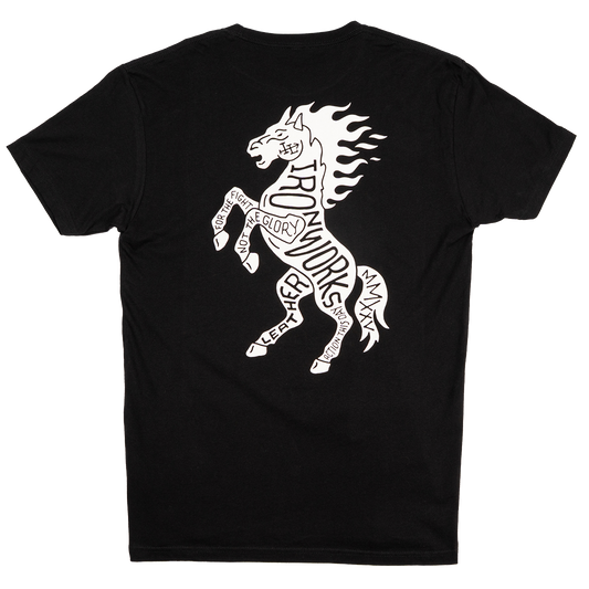Ironworks Leather - Black Tee