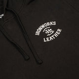 Ironworks Leather Hoodie
