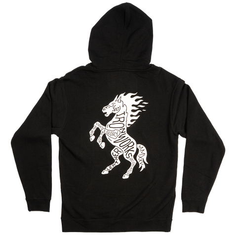 Ironworks Leather Hoodie