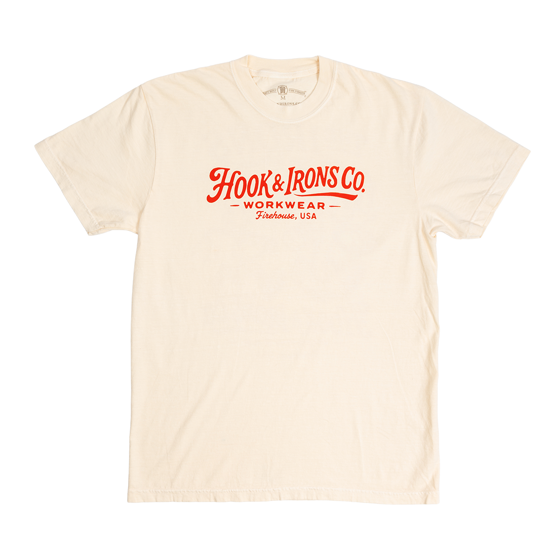 The Irons Always Workin' - Midweight Ivory Tee