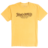Always Workin' - Heavyweight Mustard Tee