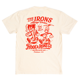 The Irons Always Workin' - Midweight Ivory Tee