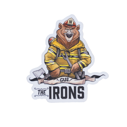 Zoo Crew “Gus” The Irons - Sticker