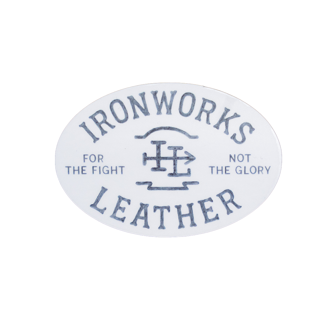 Ironworks Leather- Sticker