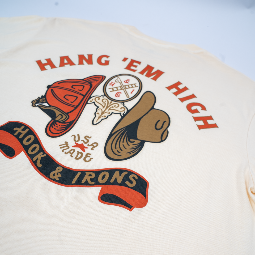 Hang Em' High - Ivory Tee