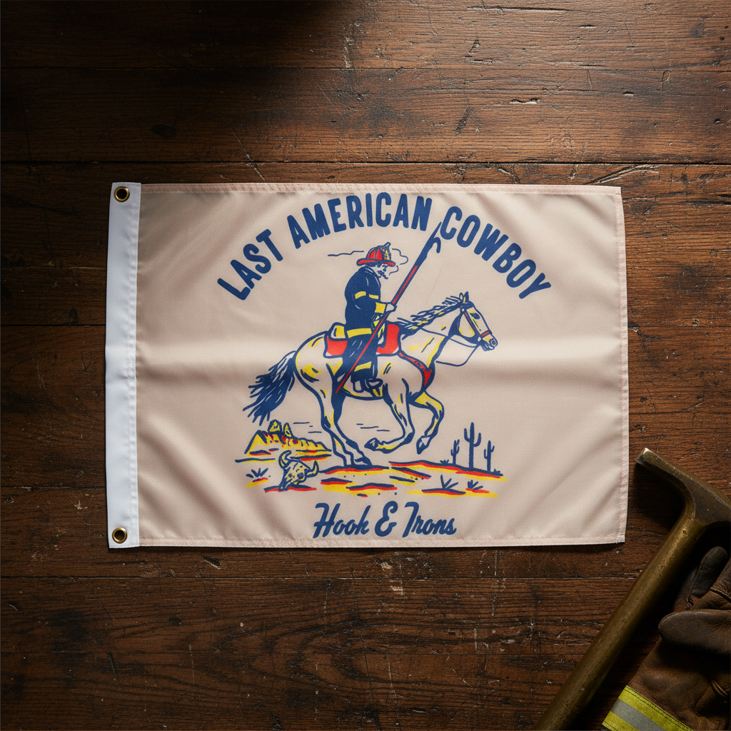 Last American Cowboy - Flag
