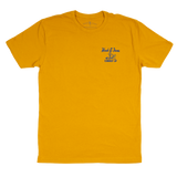 Firefighter T-Shirt (Gold) | Model: Last American Cowboy