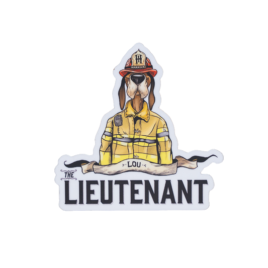 Zoo Crew “Lou” The Lieutenant - Sticker