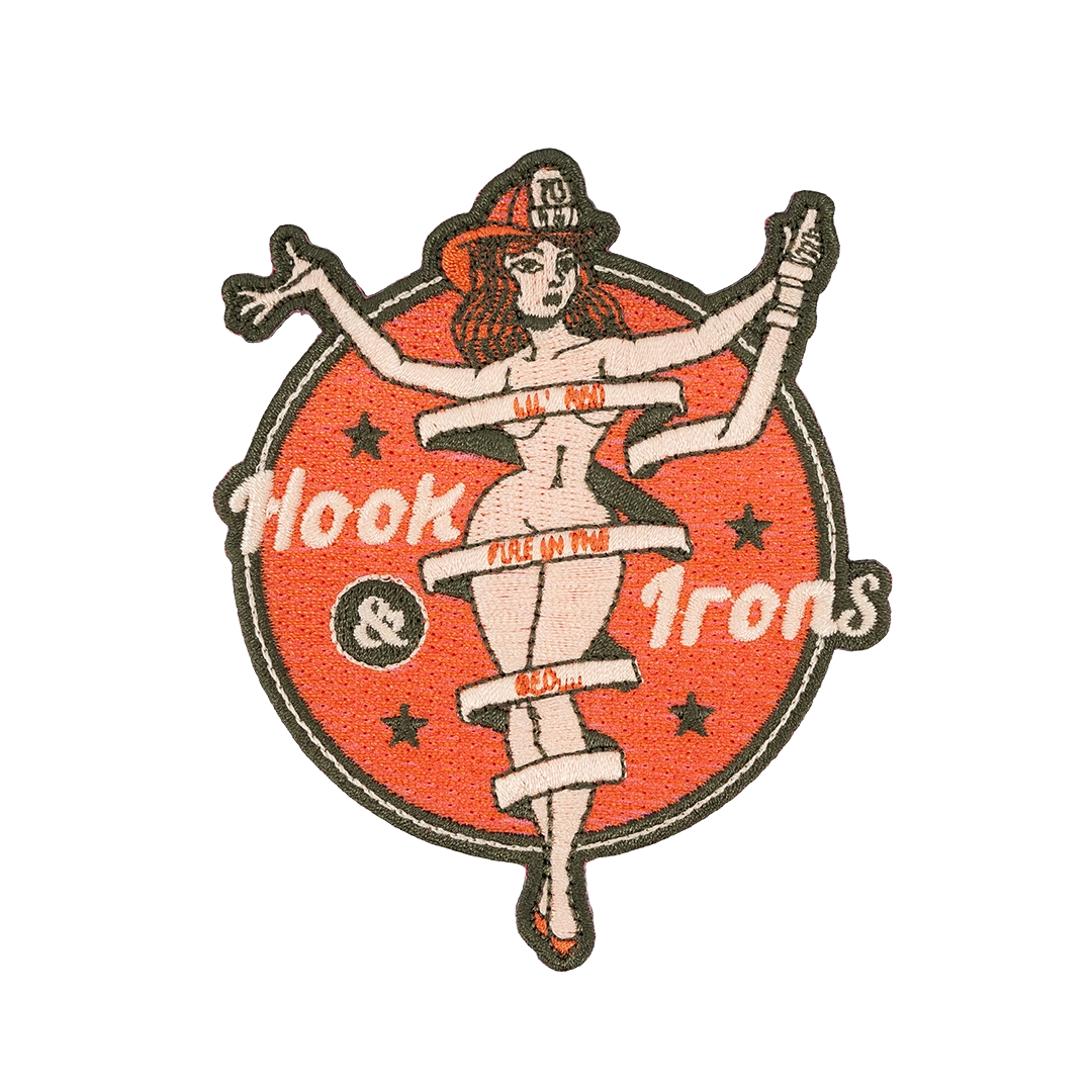 Lil' Red Firefighter Patch