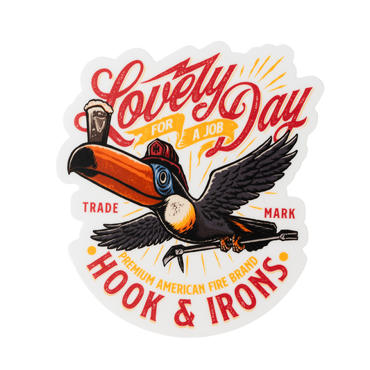 Lovely Day For A Job - Sticker