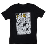 Children's Firefighter T-Shirt (Black) | Model: Dragon Killer (Kids)