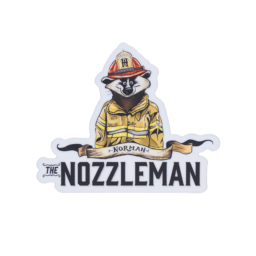 Zoo Crew “Norman” The Nozzleman - Sticker