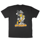 Firefighter T-Shirt (Black) | Model: On To The Next One