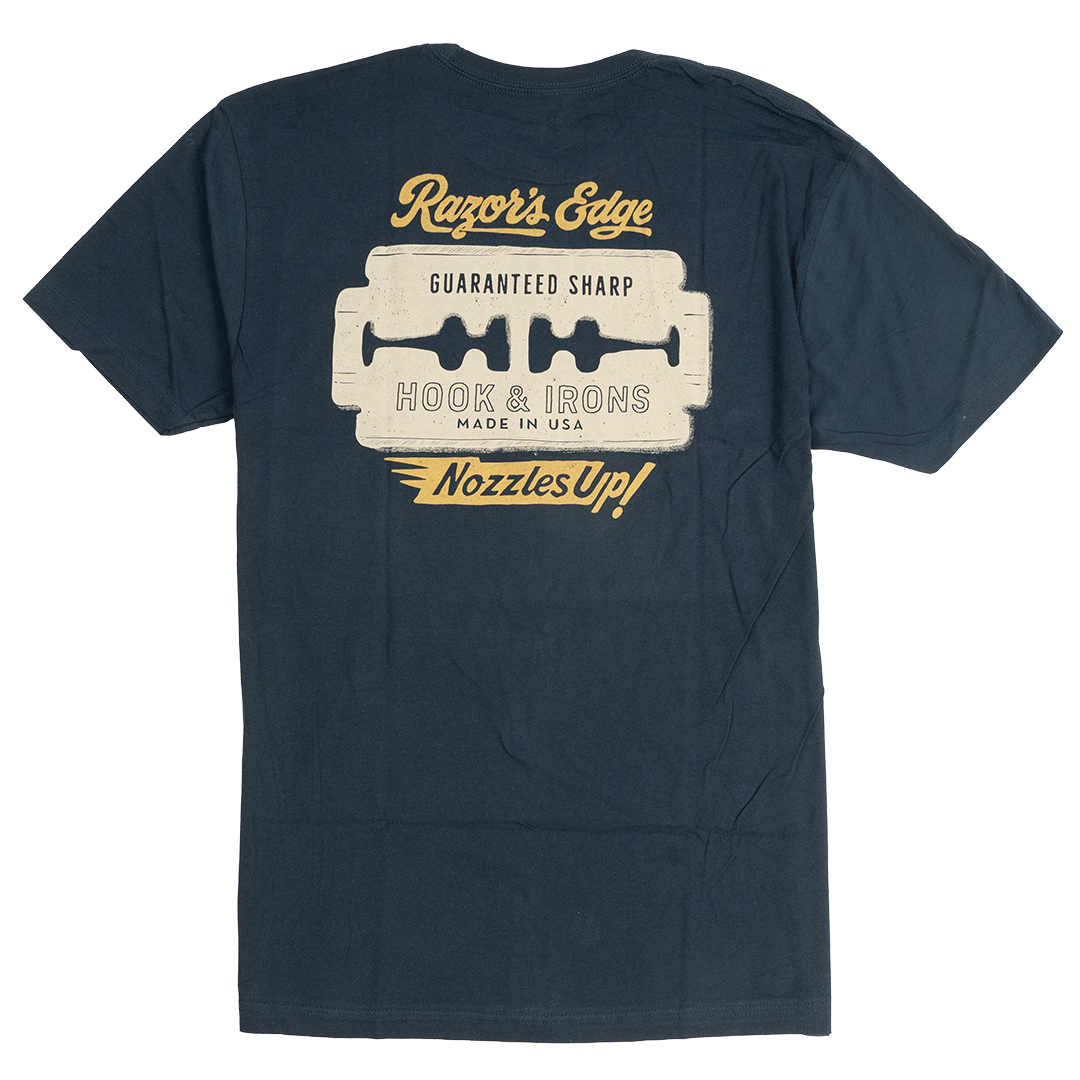Razor's Edge - Navy Tee