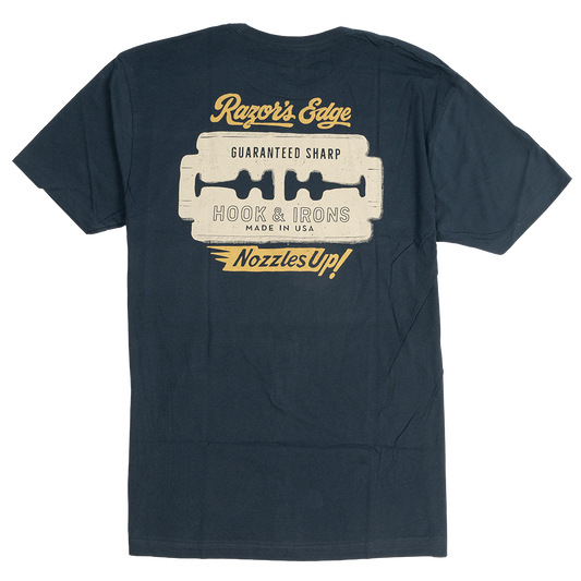 Razor's Edge - Navy Tee