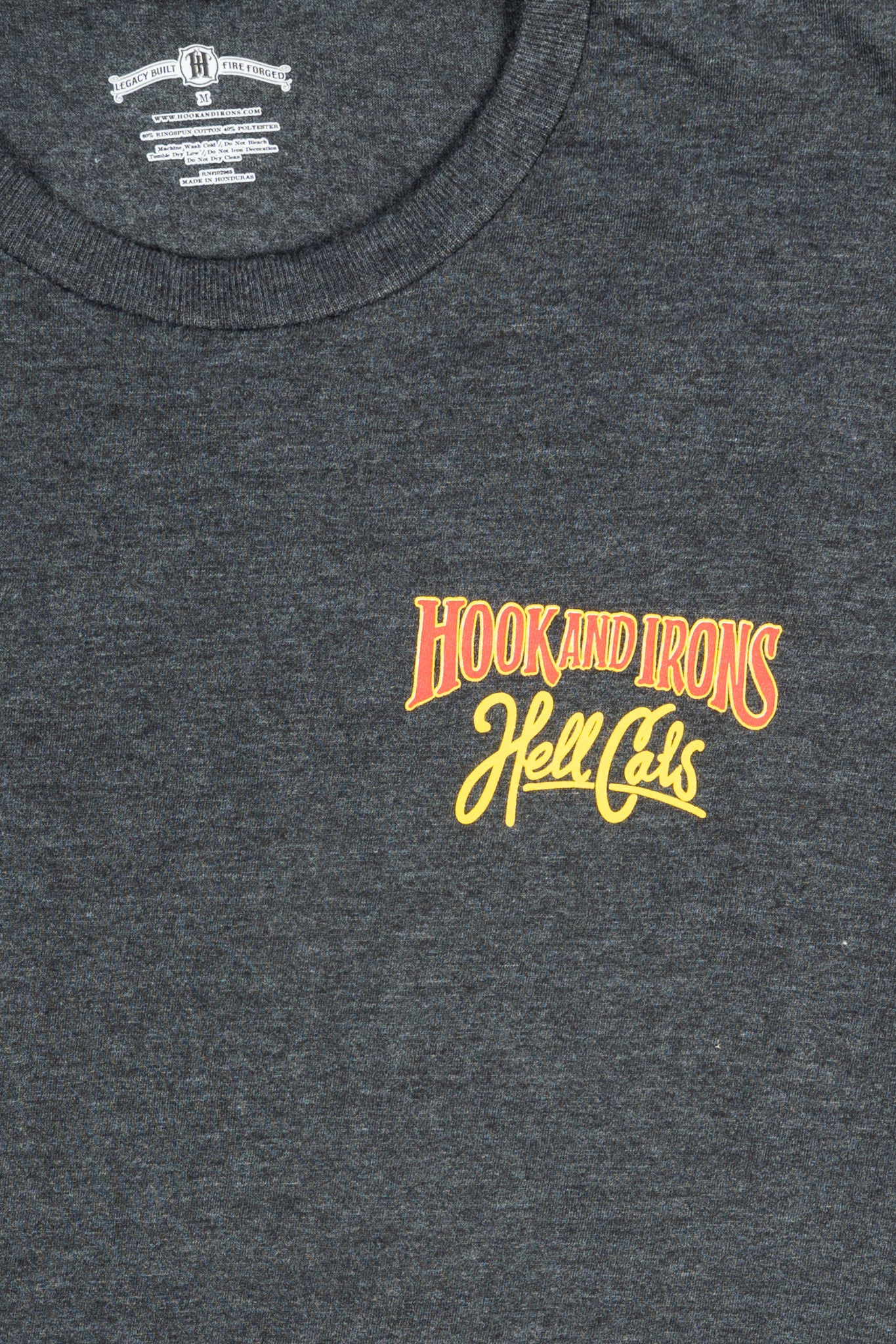 Hell Cat - Heather Gray Tee