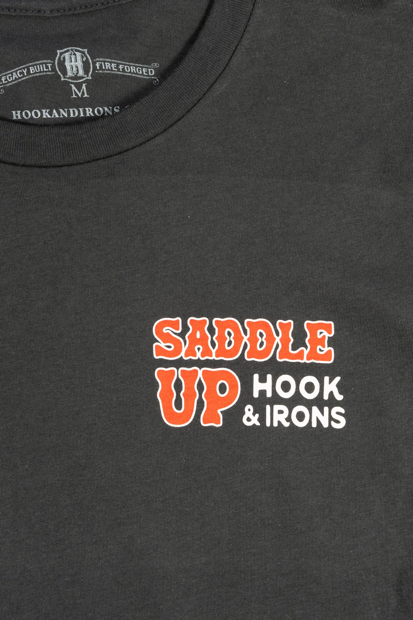 Saddle Up - Black Tee
