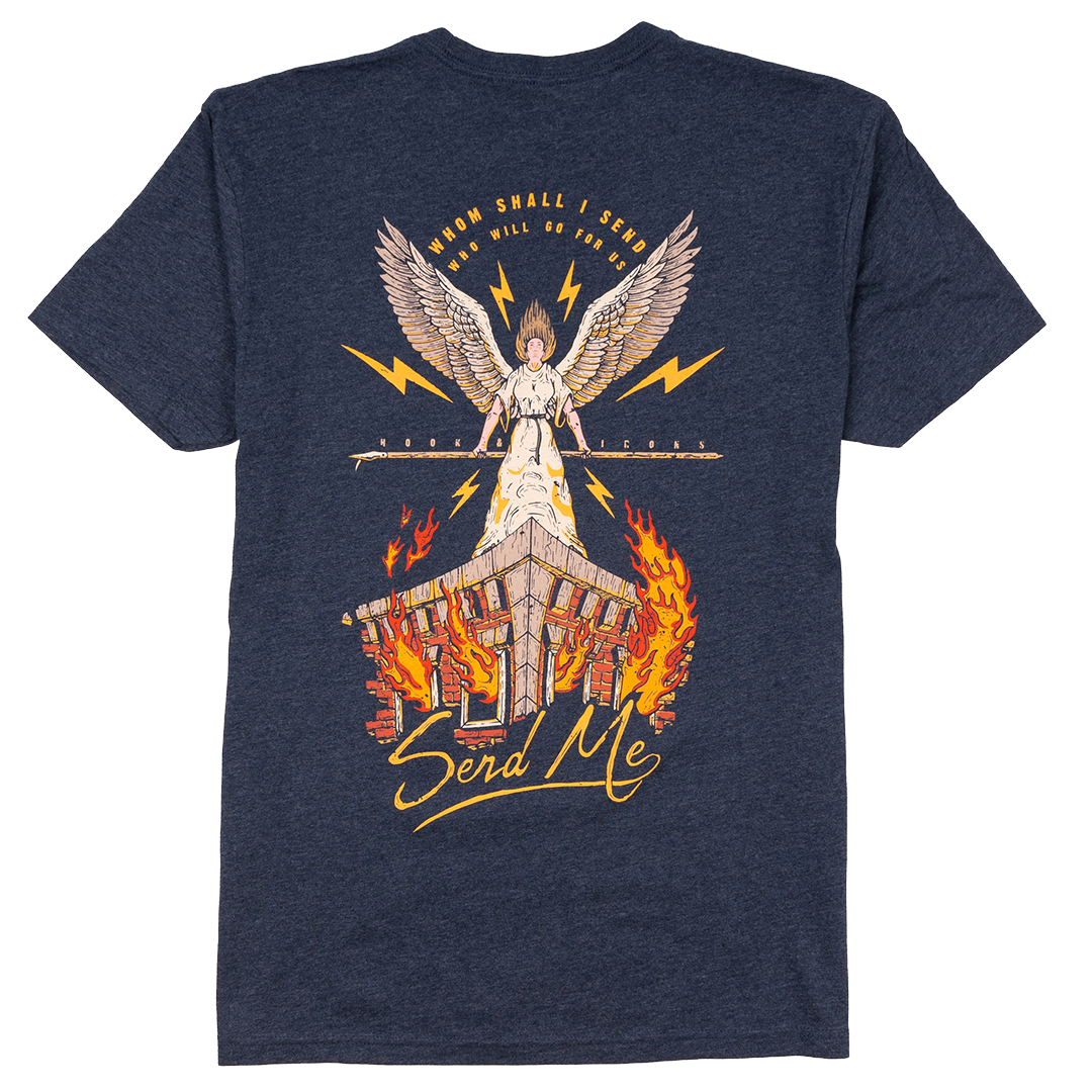 Send Me - Indigo Tee