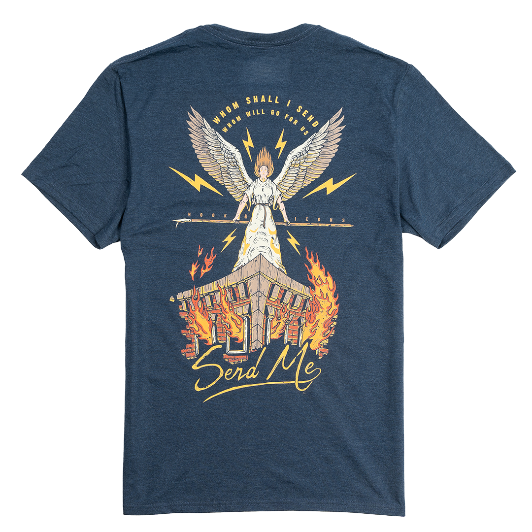 Send Me - Indigo Tee