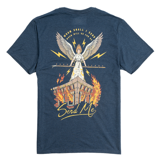 Send Me - Indigo Tee
