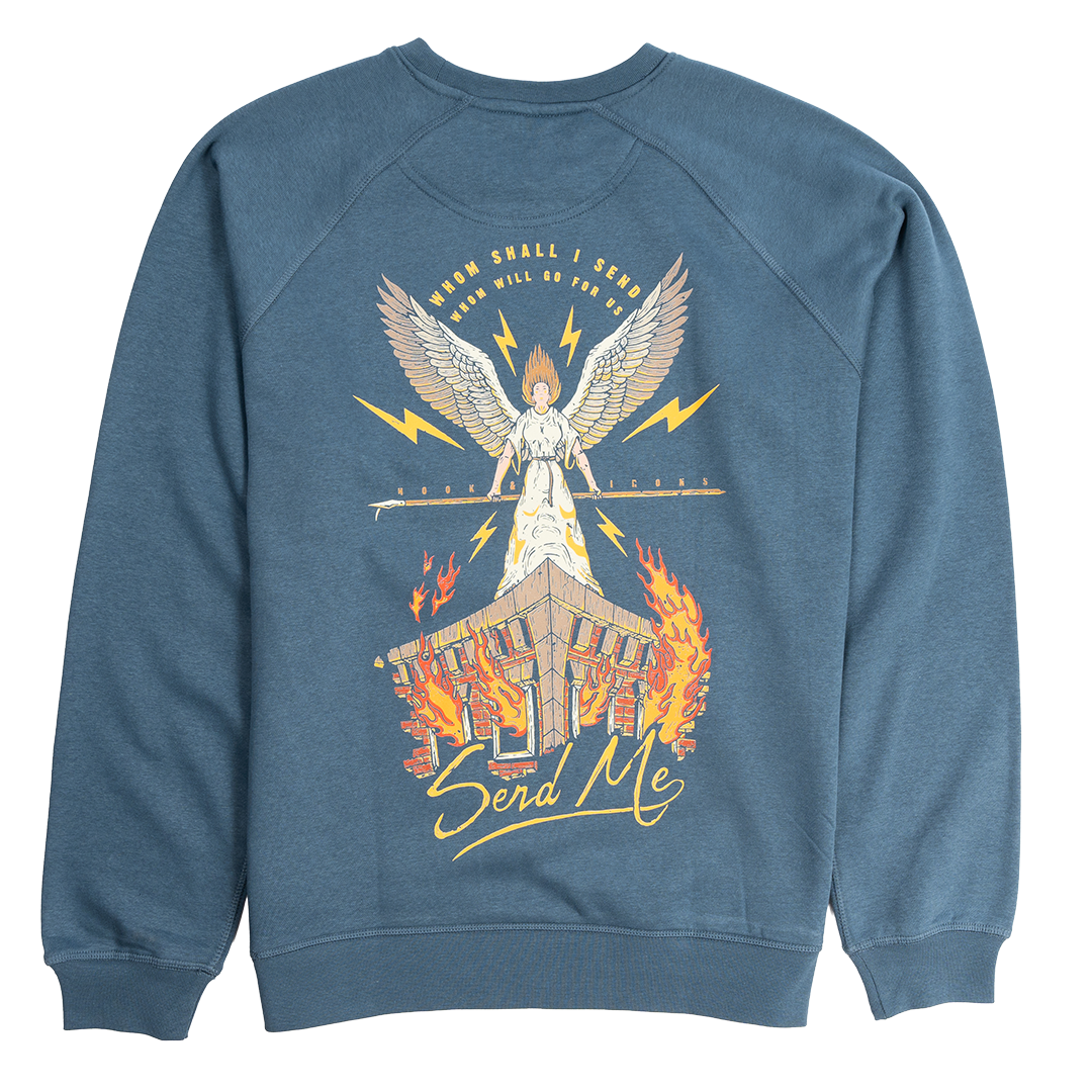 Send Me - Crewneck Sweatshirt Indigo