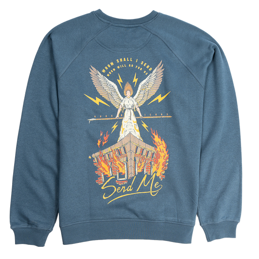 Send Me - Crewneck Sweatshirt Indigo