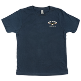 Youth Firefighter T-Shirt (Navy Blue) | Model: Service Over Self Youth